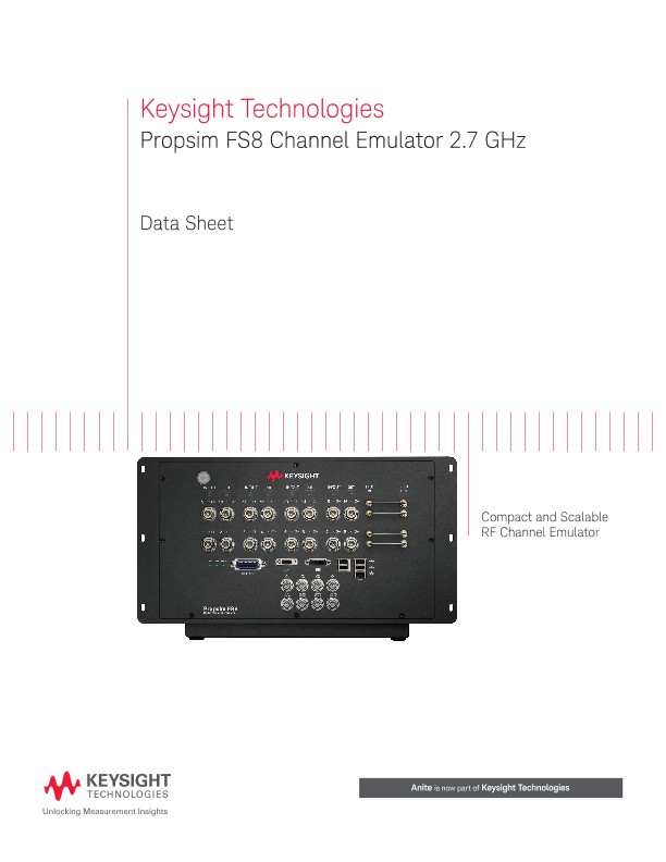 Propsim FS8 Channel Emulator 2.7 GHz