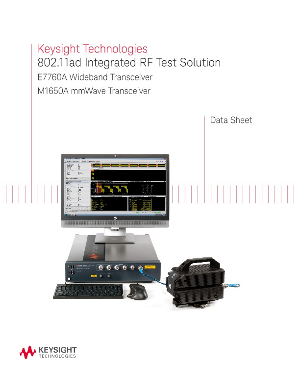 802.11ad Integrated RF Test Solution