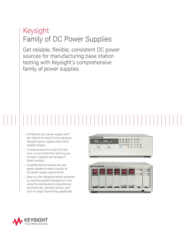 Family of DC Power Supplies