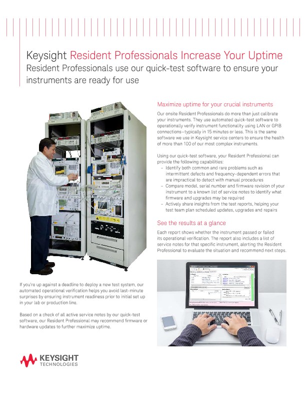 Resident Professionals Increase Your Uptime 
