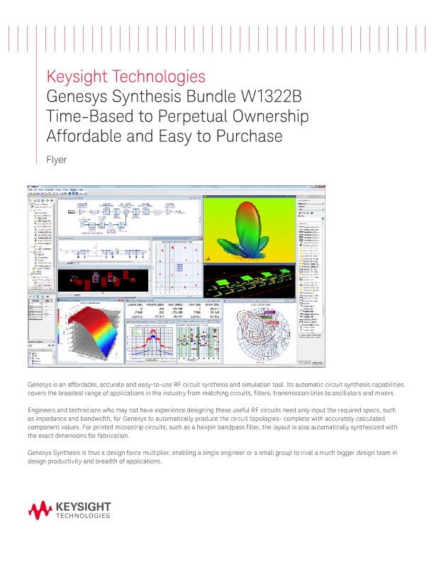 Genesys Synthesis Bundle W1322B Time-Based to Perpetual Ownership Affordable and Easy to Purchase - Promotion Fyer