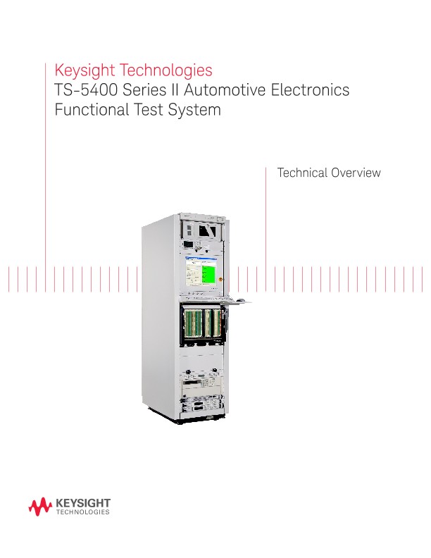 TS-5400 Series II Automotive Electronics Functional Test System 