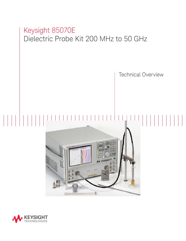 85070E Dielectric Probe Kit 200 MHz to 50 GHz 