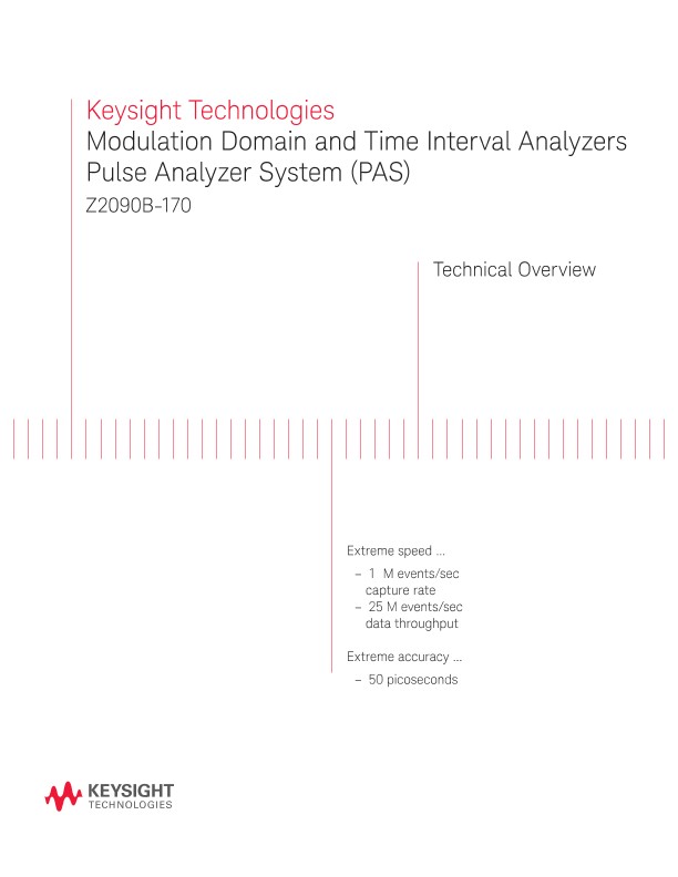 Modulation Domain and Time Interval Analyzers Pulse Analyzer System (PAS)
