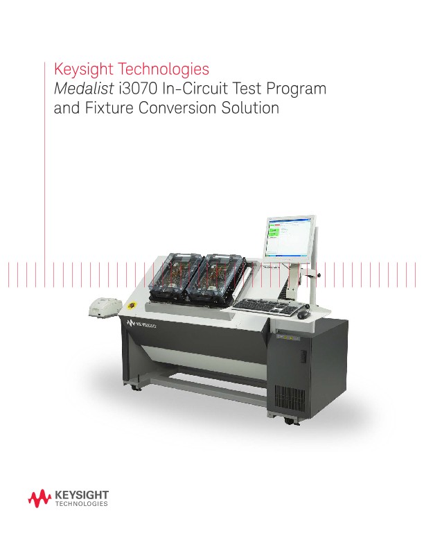 Medalist i3070 In-Circuit Test Program and Fixture Conversion Solution 