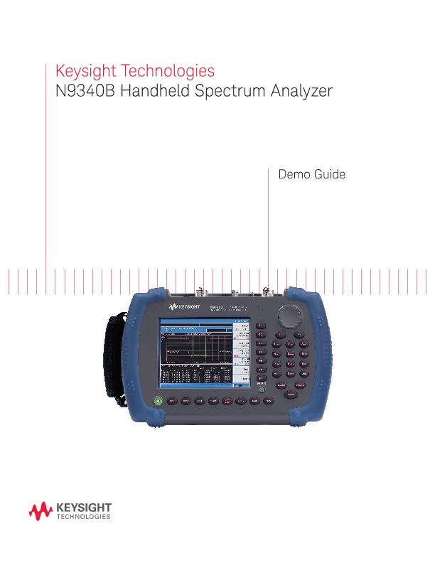 N9340B Handheld Spectrum Analyzer