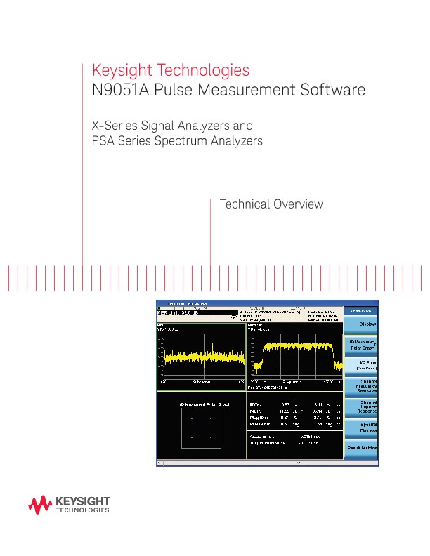 N9051A Pulse Measurement Software