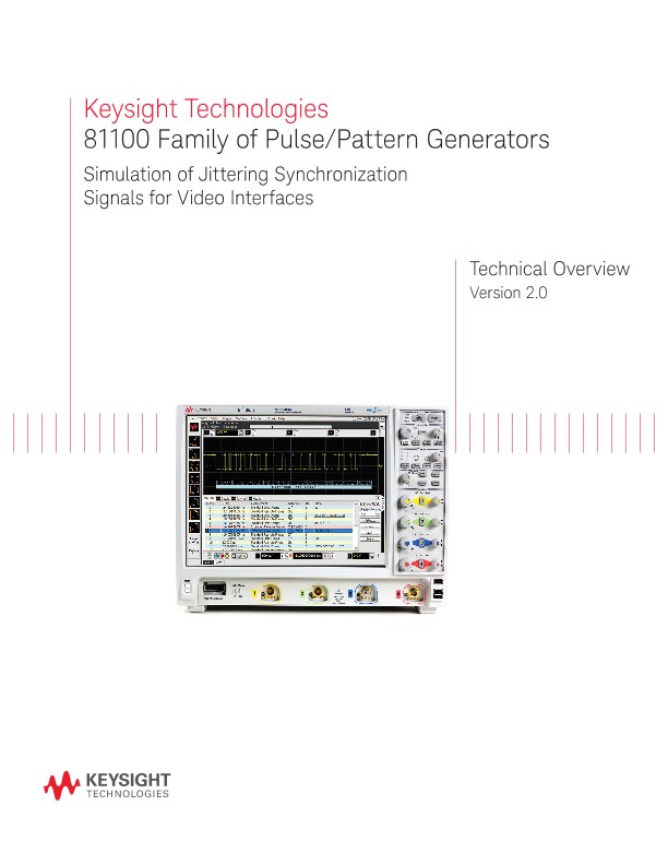 81100 Family of Pulse/Pattern Generators