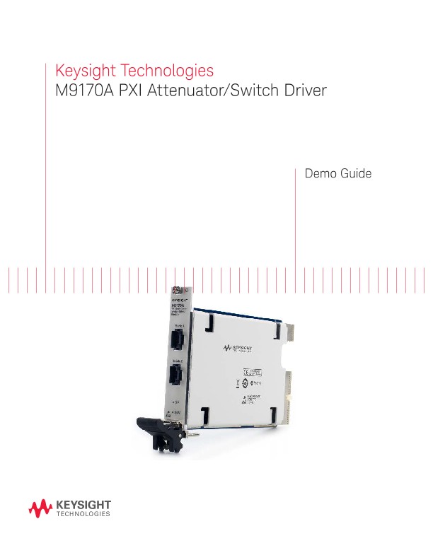 M9170A PXI Attenuator/Switch Driver