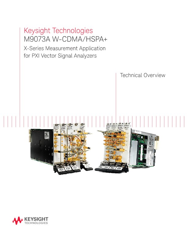 M9073A W-CDMA/HSPA+