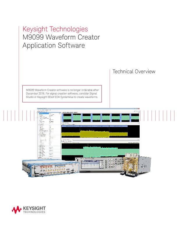 M9099 Waveform Creator Application Software