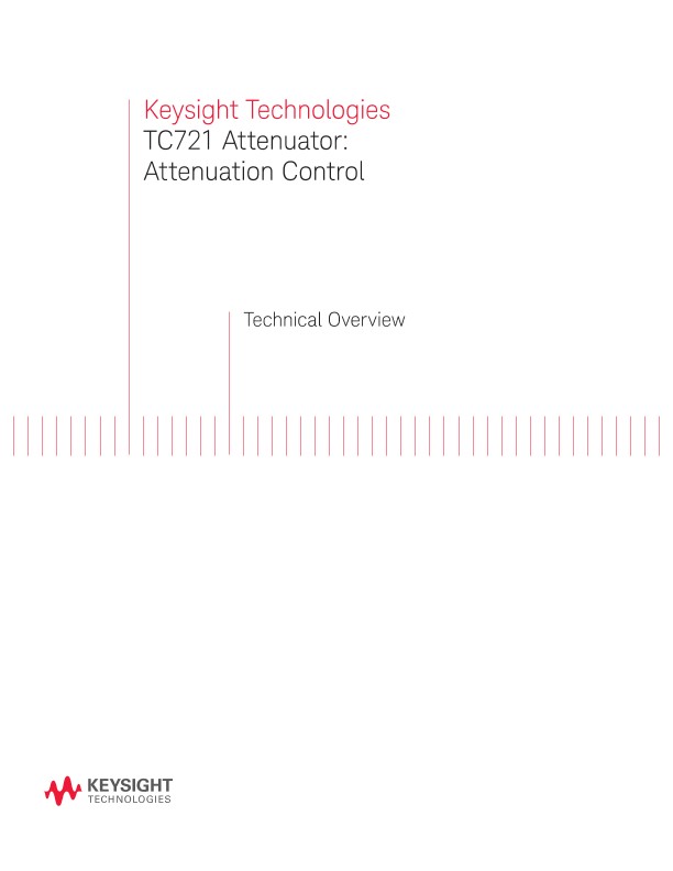 TC721 Attenuator: Attenuation Control