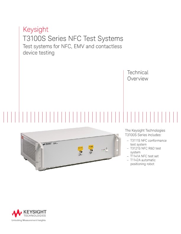 T3100S Series NFC Test Systems