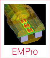 Electromagnetic Professional (EMPro) 3D EM Simulation Software