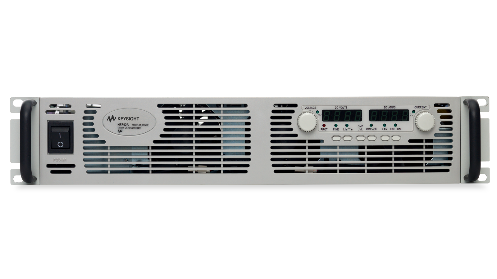 N8700 Series Programmable Supply Front Panel