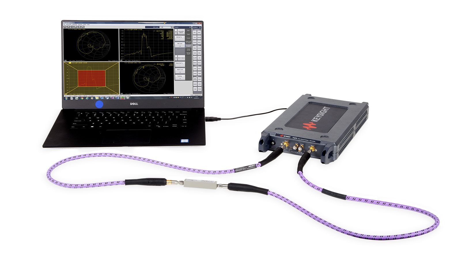 Pulsed RF measurements with a Streamline VNA