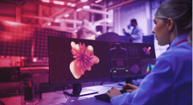 A person working on a computer AI-generated content may be incorrect.