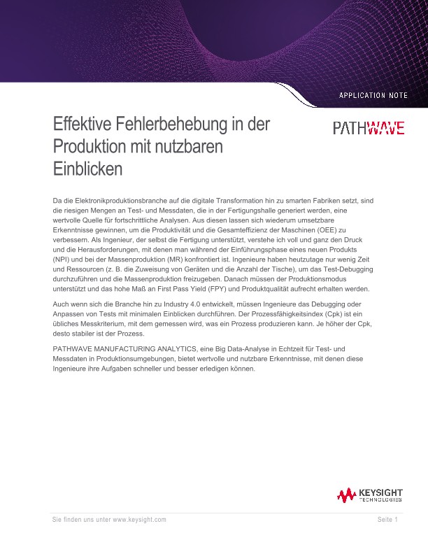 Effektive Fehlerbehebung in der Produktion mit nutzbaren Einblicken