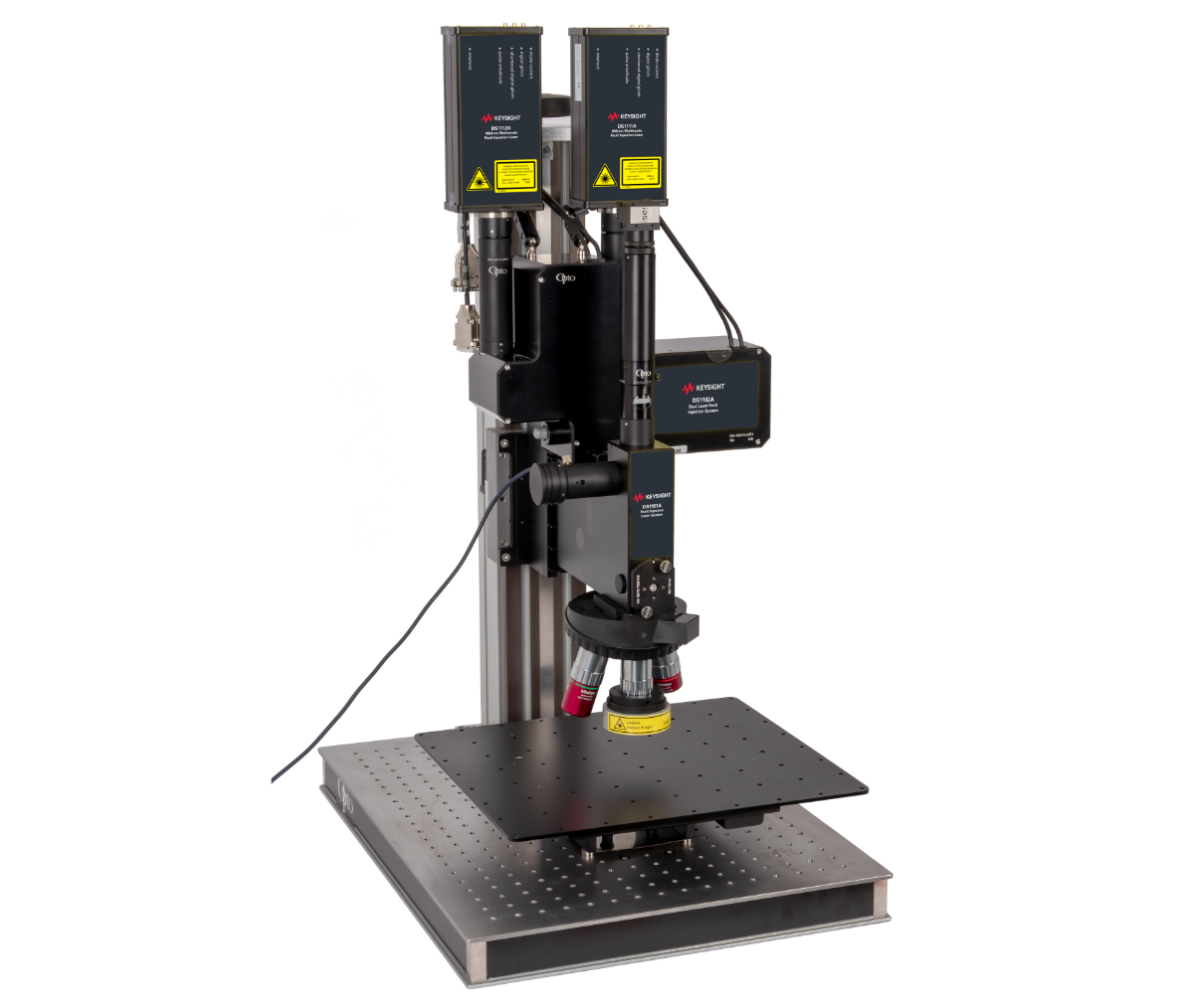 Laser-Fehlerinjektionsstation