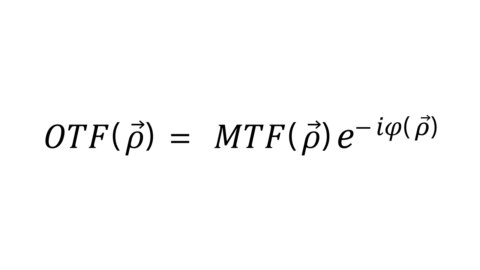 MTF-Formel