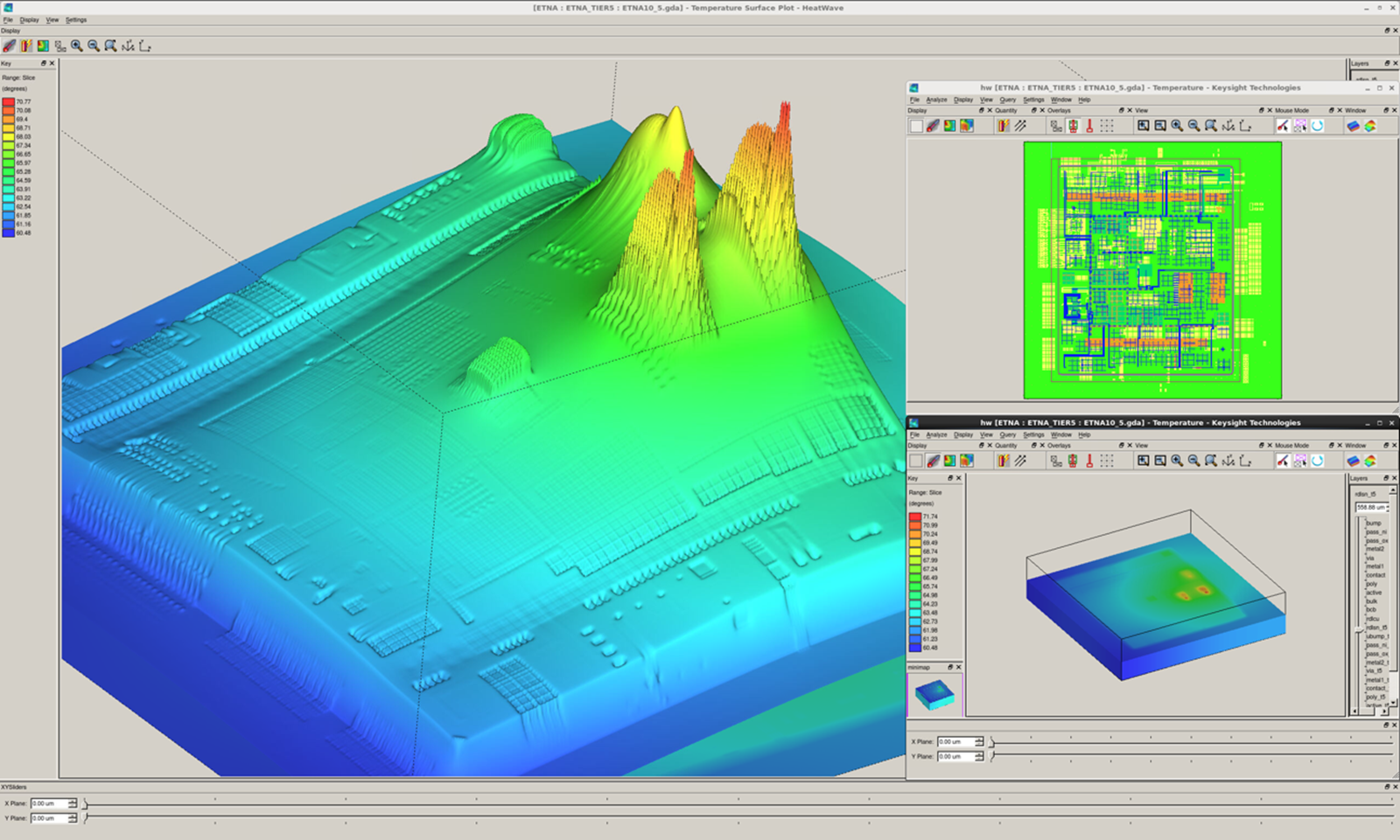 ADS Electro Thermal Model Generation software screenshot