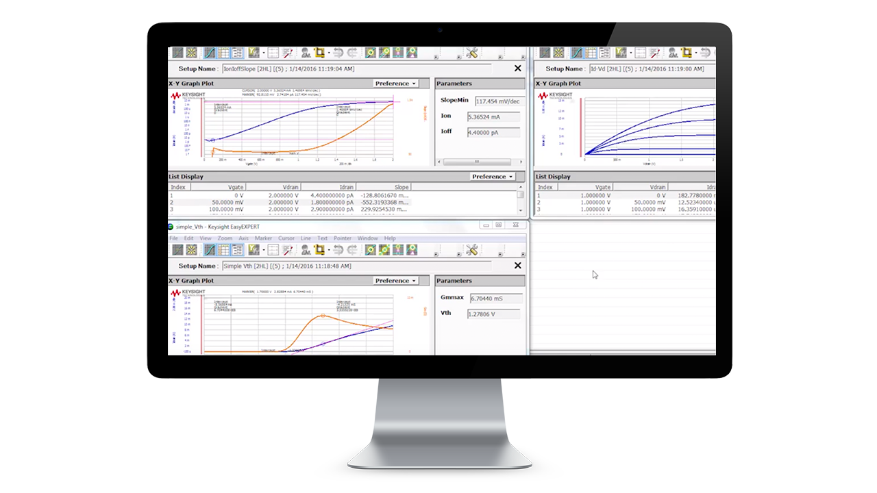 EasyExpert Current Voltage Analyzer Software