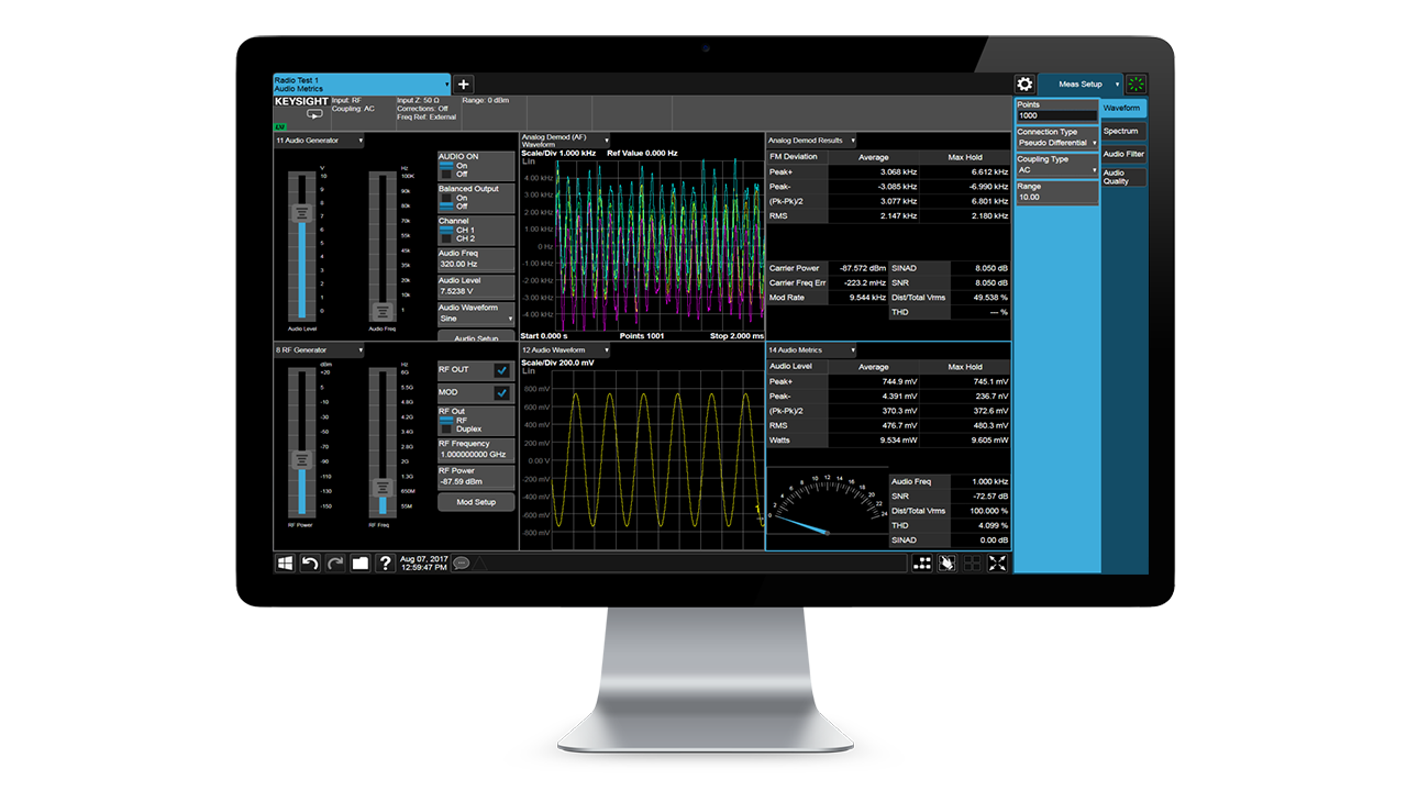 Radio Test Software