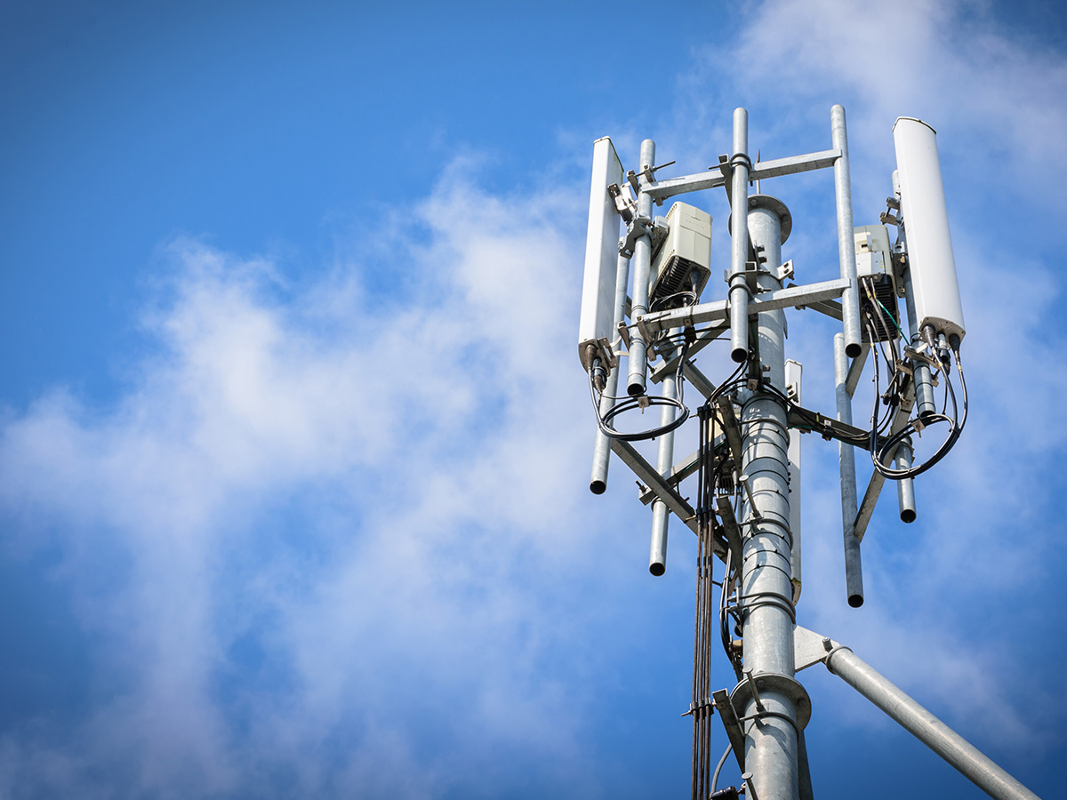 5g NR Infrastruktur Ausrüstungsgrafik
