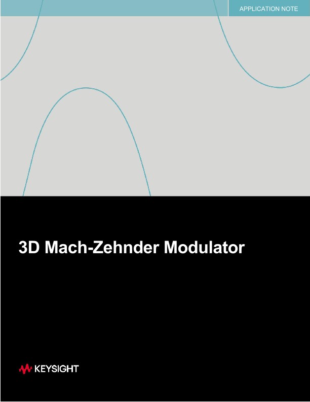 3D Mach-Zehnder Modulator