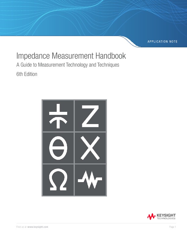 Impedance Measurement Handbook
