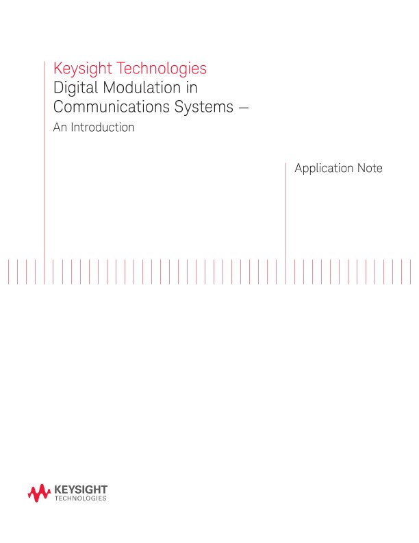 Digital Modulation in Communications Systems