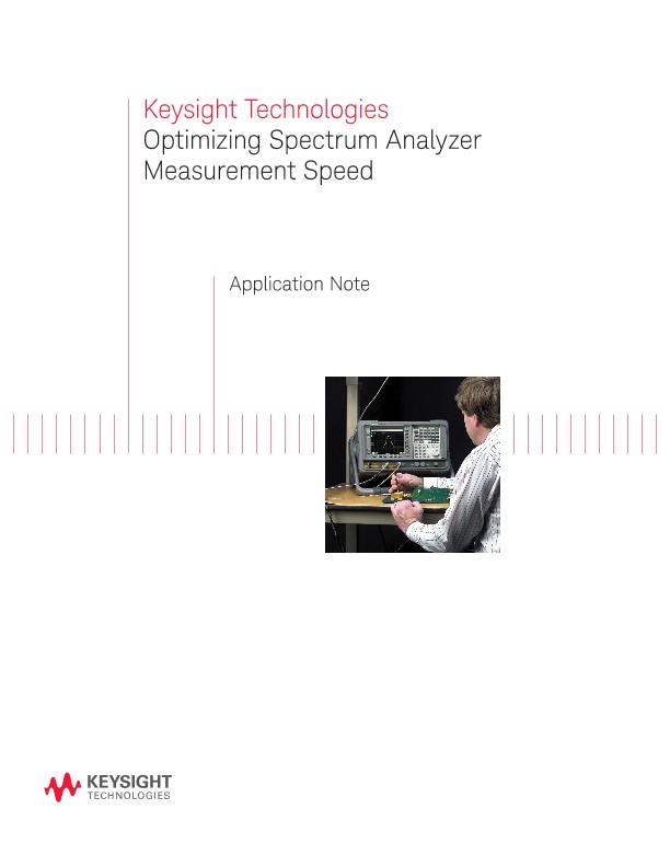 Optimizing Spectrum Analyzer Measurement Speed