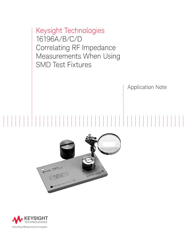 Correlating Impedance Measurements When Using Test Fixtures