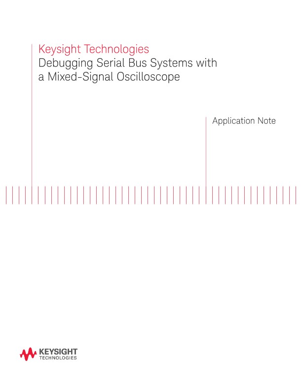 Mixed Signal Oscilloscope Debugging on Serial Bus