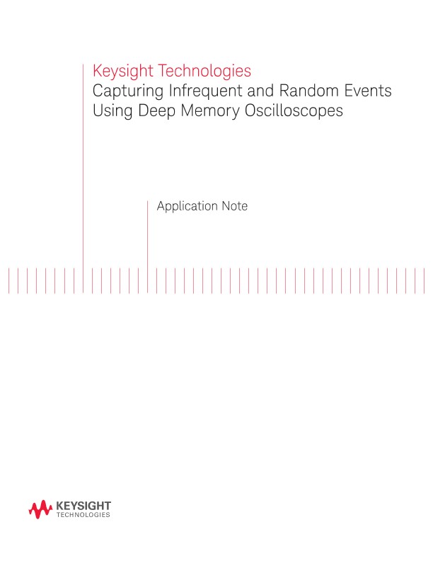 Capturing Random Events Using Deep Memory Oscilloscopes PDF Asset Page ...
