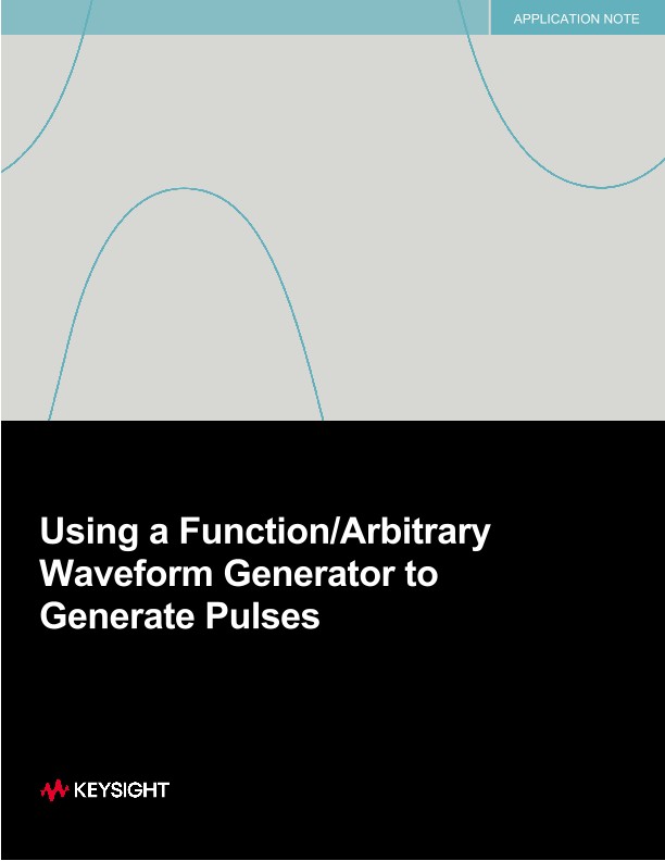 Using a Function/Arbitrary Waveform Generator to Generate Pulses