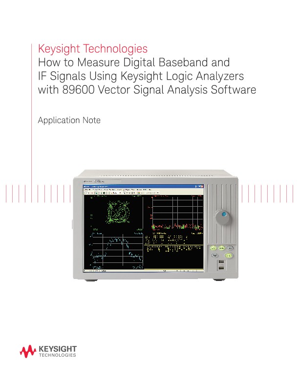 How to Measure Digital Baseband Signals and IF Signals