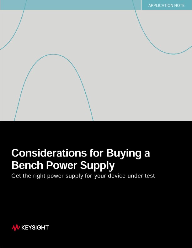 Considerations for Buying a Bench Power Supply