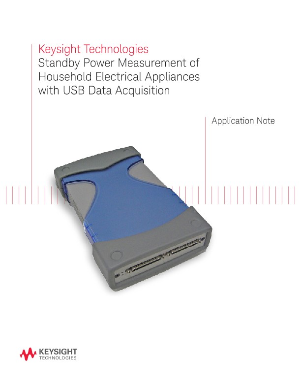 Standby Power Measurement with USB Data Acquisition