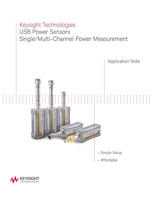USB Power Sensors: Single/Multi-Channel Power Measurement