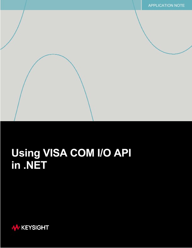 Using VISA COM I/O API in .NET