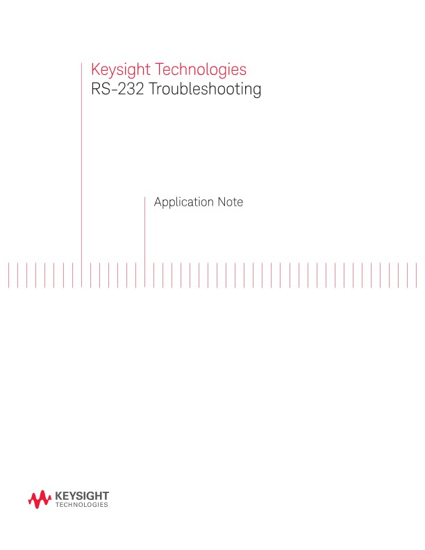 RS-232 Troubleshooting