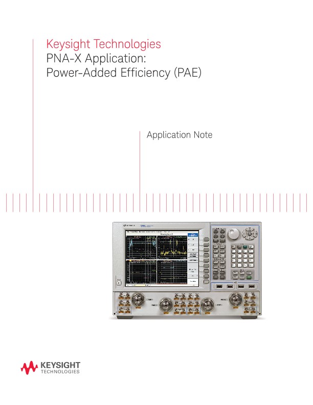 Making Power-Added Efficiency (PAE) Measurements