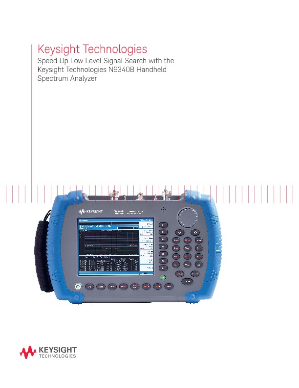 Speed Up Low Level Signal Search with N9340B HSA