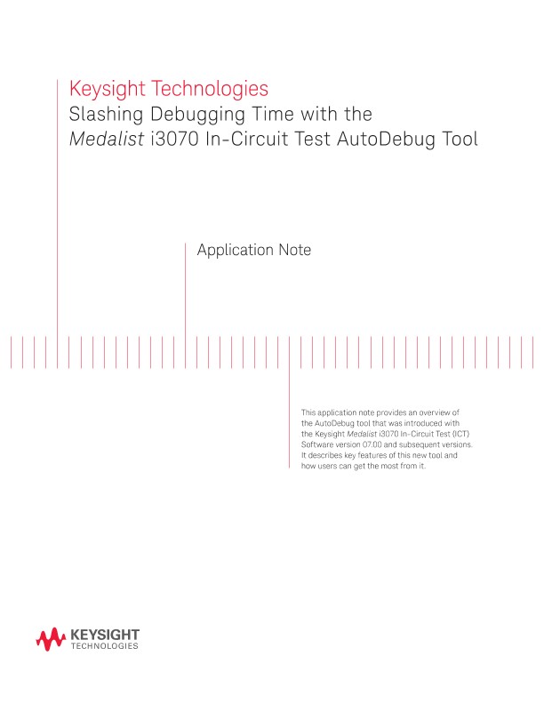 Slashing Debugging Time with the Medalist i3070 In-Curcuit Test AutoDebug Tool