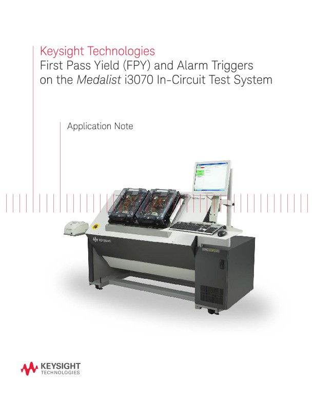 First Pass Yield (FPY) and Alarm Triggers on the ICT Test System
