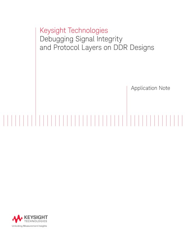 Debugging Signal Integrity and Protocol Layers on DDR Designs