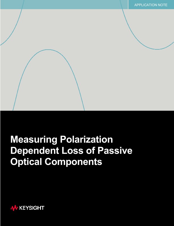 Measure Polarization Dependent Loss of Optical Components