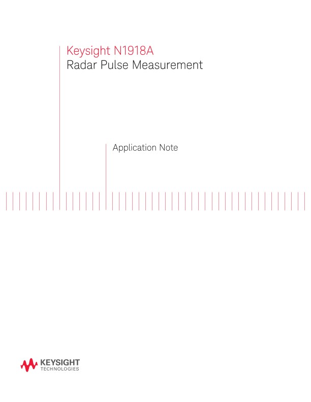 How to Test Radar Pulse Measurement