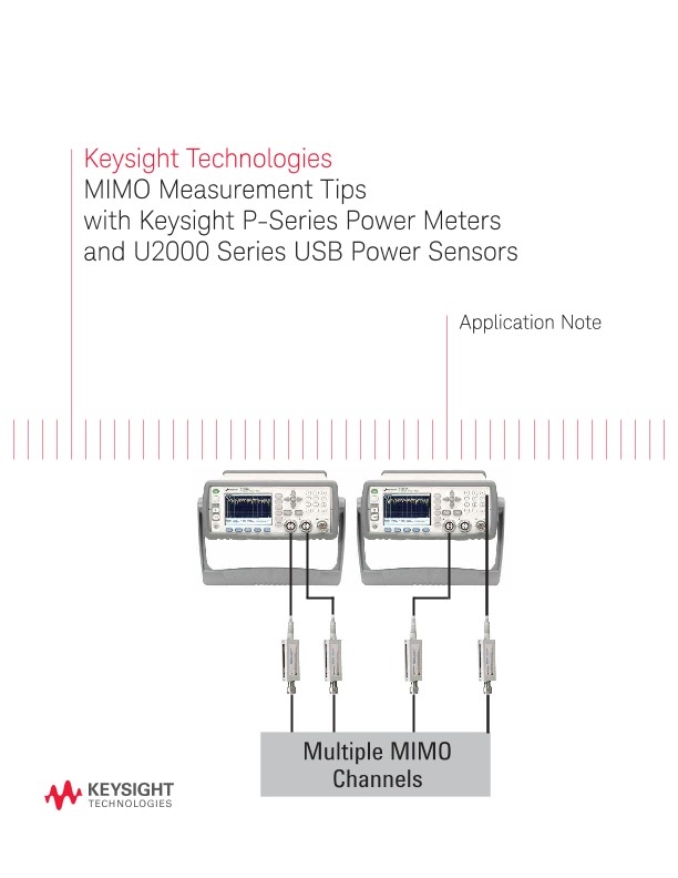 MIMO Measurement Tips with Power Meter & USB Power Sensor
